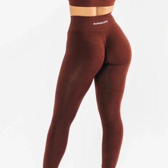 Alphalete Amplify Leggings Copper Small EUC - Picture 1 of 5